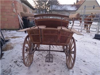 Historische Kutsche fahrbereit