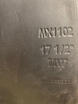 Sattel schwarz cognac 1. Hand 17,5  Stigur Maxhors Maxhors  Stigur