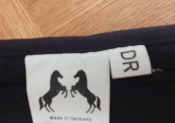 Satteldecke Dressur mit Pad schwarz