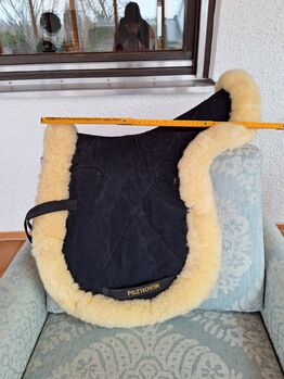 Sattelunterlage, Lammfell Pelztechnik