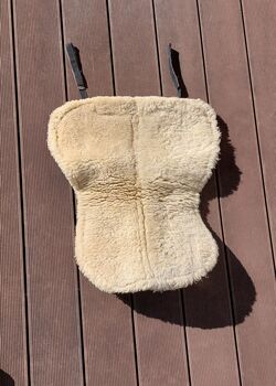 Sattelkissen Sattelpad Lammfell, WB