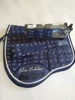 Schabracke mit Bandagen, Felix Bühler, Felix Bühler, Janina Beilfuß, Dressage Pads, Ahrensbök