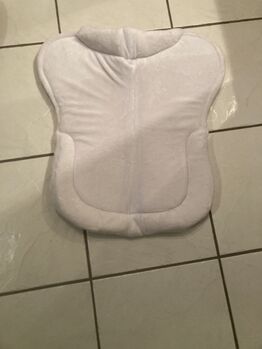 Sattelpad weiß wb