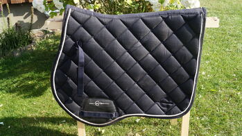 Schabracke Schwarz, Maike Buge, Dressage Pads, Lutherstadt Wittenberg 