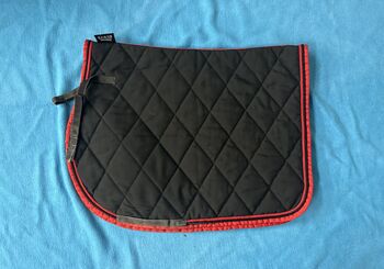 Schabracke Jockey/ Rot/Schwarz, Jockey, Werny, Dressage Pads, Lassee