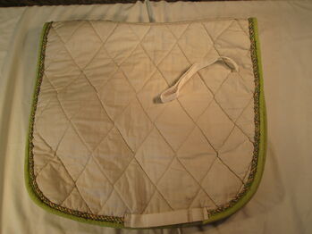 Schabracke weis grüne Biese Dressur Springen 2 Stück WB BARTL BARTL