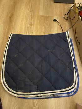 Schabracken blau DR, Janina Tischer, Dressage Pads, Amberg