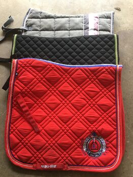 Schabracken Paket, DR und VS, Rabea, Dressage Pads, Osterfeld/Kleinhelmsdorf