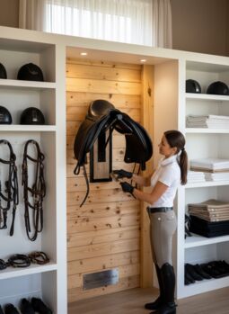 saddle holder Siodlarnia Pascala  PREMIUM 