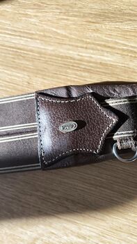 Sattelgurt lang 120 cm Leder braun Cama Cama