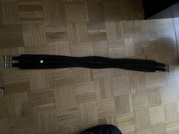 Sattelgurt, schwarz, 135 cm