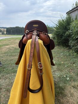 Zaldi Luso Deluxe portugiesischer Dressursattel für Working Equitation Zaldi Luso Deluxe
