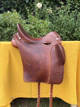 Zaldi Reitsattel Luso Deluxe, Zaldi Luso Deluxe, Johanna Hochreiter, Dressage Saddle, Bad Leonfelden