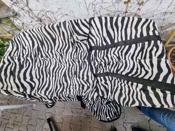 Zebra Fliegendecke 155 mit Hals Busse everline, Busse Everline Zebra Fly Sheet, Heike, Horse Blankets, Sheets & Coolers, Alsbach-Hähnlein