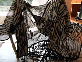 Fliegendecke Zebra zum Reiten – 155 cm – nahezu wie neu