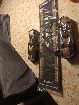 Turnierset Unterlage für Selet und Kammdeckel, Bandagen, Allerhop, Sandfuchs, Bandaże i owijki, Hörup