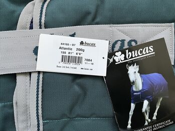 Bucas Atlantic 155 cm 200g Outdoordecke Regendecke Bucas  Atlantic 