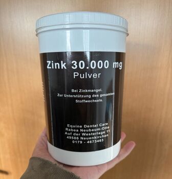 Zink Pulver 30.000mg, Elisa Gerten , Pferdefutter, Spangdahlem 