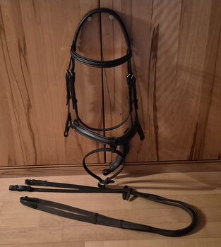 Sommer Trense, Zaumzeug WB schwedisches Reithalfter mocca (braun), Sommer, Dani, Bridles & Headstalls, Schöngeising