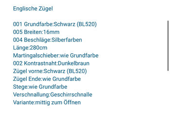 Zügel Biothane Tajara Horseweare 