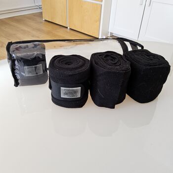 Schwarze Bandagen von Protect/ Horse friends, Protect/ Horsefriends, S. Fischer, Horse Bandages & Wraps, Osnabrück