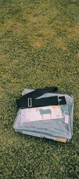 Abschwitzdecke Fengur "Sigrud" - 135 cm + Deckengurt Fengur Sigrun