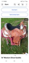 16" Circle Y Show Saddle Circle Y Equitation 