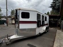 2003 Charmac extra tall aluminum 3 horse slant Charmac