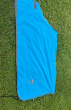 Abschwitzdecke blau/türkis 140cm