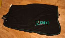 Abschwitzdecke mit Sponsorenlogo Abschwitzdecke