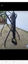 Amerigo Stirrup Leathers black 160cm Amerigo 