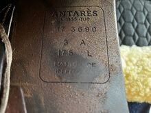 Antares Springsattel braun 17,5 Zoll Modell Classique Antares Classique