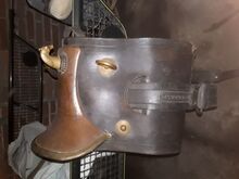 Antiker gut erhaltener Kutschsattel aus Kriegszeiten Kutschsattel aus Kriegszeiten 