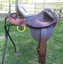 Australian Saddle Company Fox Poley Lite Australian Stock Saddle Company Fox Poley Lite