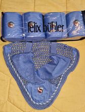 Bandagen und Fliegenhaube von Felix Bühler Felix Bühler Yin und Yang Artic Blue