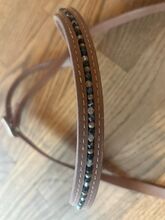 Biothan-Trense in schönem Cognac-Braun Flottur