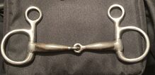 Baucher Gebiss, einfach gebrochen, 13,5 cm