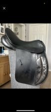 Black silhouette saddle. 0700 Equestrian