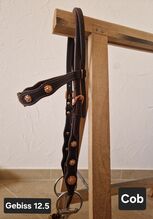 Zaumzeug braun mit Rosegold Felix bühler 
