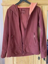 Burgundrote Fleecejacke von Steeds Streeds 