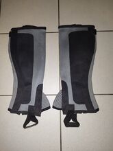 Chaps Gr. M grau, schwarz