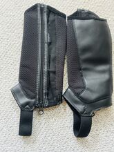 Kinder Chaps aus Mesh Fouganza Chaps 100 Mesh schwarz