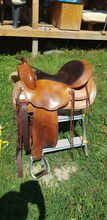 Continental Equiflex Westernsattel 15,5 Zoll 57er Baum breit kurz Haflinger Continental Equiflex
