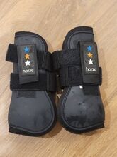 Gamaschen (vorne)  für  Pony in  Navyblau