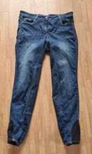 Jeansreitjose / Reithose mit Grip / Gripp Black Forest