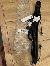 Dyon Kentucky Kandare NEU schwarz Leder Dyon Kentucky  Kentucky Patent Large Crank Noseband Double Full New English Collection
