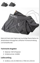 Bemer Abschwitzdecke Pferd grau Bemer Bemer