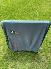 Felix Bühler Abschwitzdecke 125cm Felix Bühler Fleece-Abschwitzdecke Timeless Elegance mit Teddyfleece-Kragen