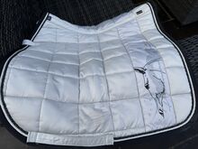 ESCADRON Limited Edition Schabracke NEUwertig silber ESCADRON  Limited Edition 