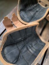 Eskadron Gamaschen Cognac Gr. M / WB vorne Eskadron